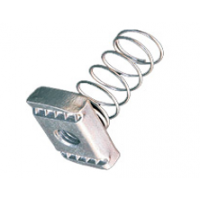 Channel Nut, Long Spring